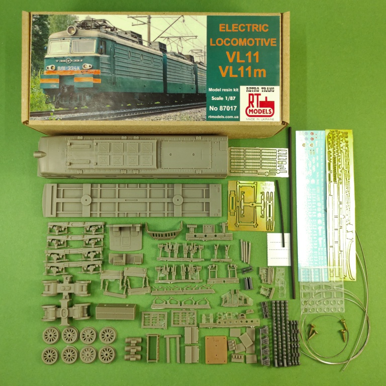 Scale model electric locomotive VL11 ВЛ11 h0 RTM